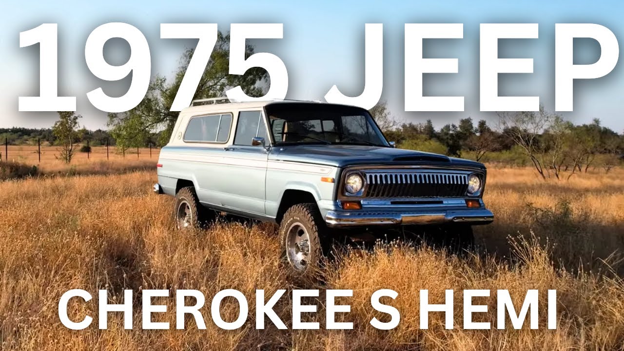 Vigilante Vroom: 1975 Jeep Cherokee S HEMI 485hp!