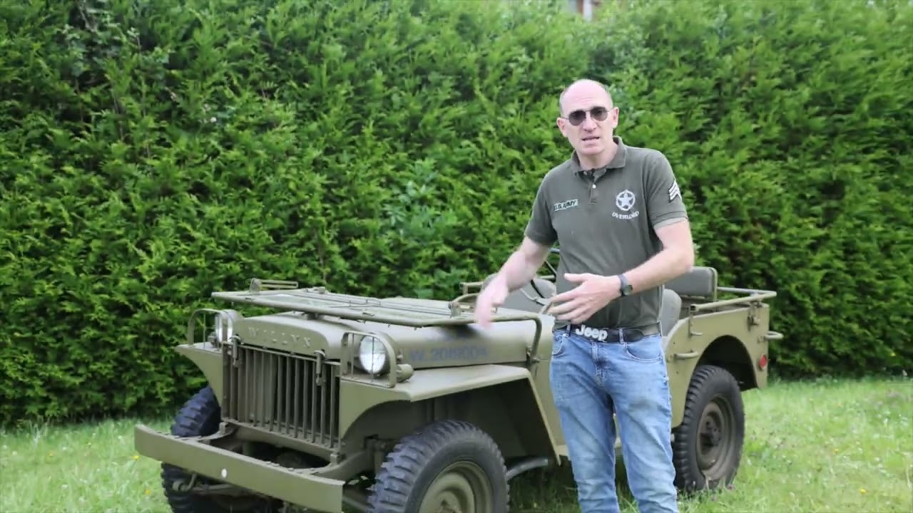 "JEEF" nous présente sa Willys MA, modèle rare !