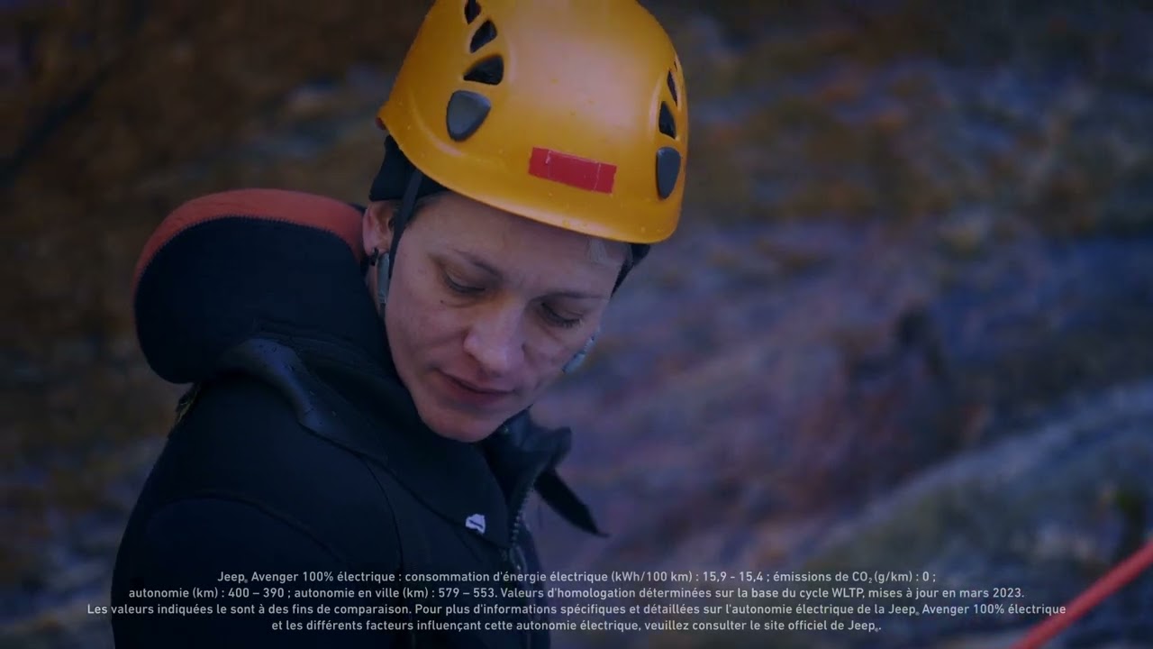L'aventure, celle de pratiquer le canyoning pour Szilvia
