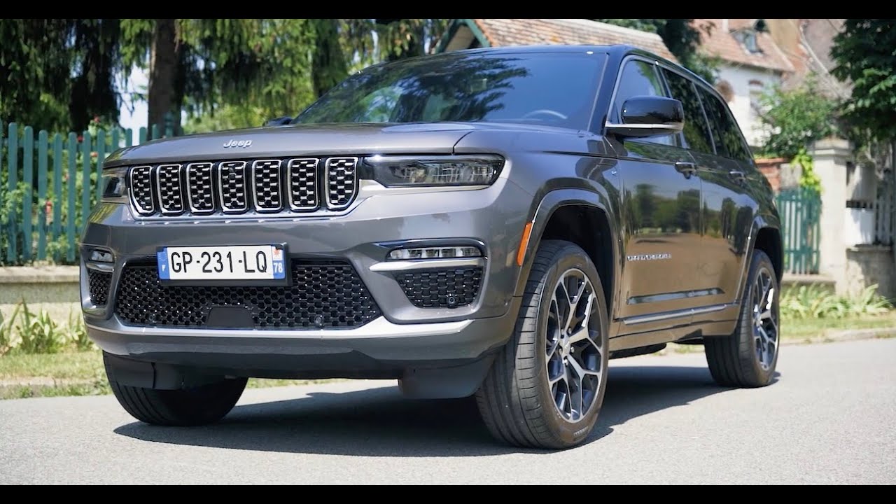 ESSAI GRAND CHEROKEE 4xE HYBRIDE RECHARGEABLE