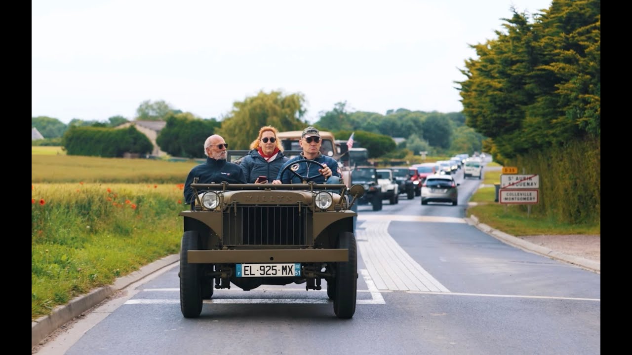 Jeep au D DAY 2024 : de la Willys MA au Wrangler hybride 2024 !